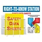 Accuform Signs® Right-to-Know Station, 18" x 24"