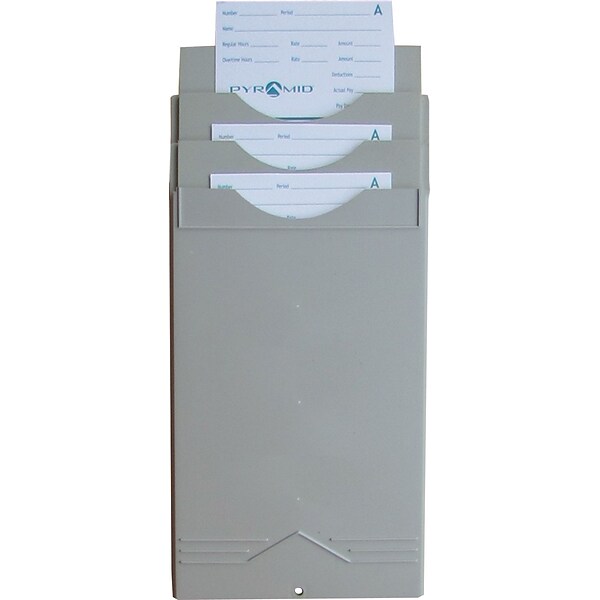 Pyramid® Expanding Time Card Rack; 31H x 2-1/4D