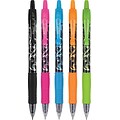 Pilot G2 Fashion Collection Retractable Gel Pens, Fine Point, Assorted Ink, 5/Pack (31382)