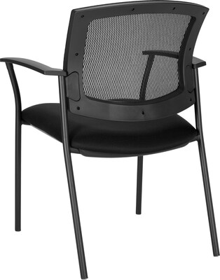 Offices To Go Fabric Guest Chair, Black (OTG2809)