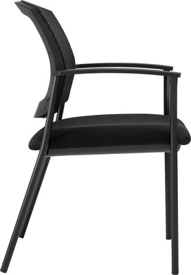 Offices To Go Fabric Guest Chair, Black (OTG2809)