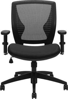Offices to Go™ Mesh Back Ergonomic Office Chair, Black