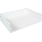 Victor Technology Wood Desk Accessories, Stackable Letter Paper Tray, Pure White
