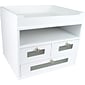 Victor Technology 5-Compartment MDF Storage Drawer, Pure White (W5500)