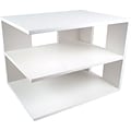 Victor Technology 2-Compartment MDF Shelves, Pure White (W1120)