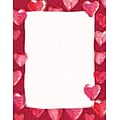 Great Papers® Fuzzy Hearts Letterhead, 80/Pack