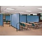 Screenflex® 5-Panel FREEstanding™ Portable Room Dividers; 7'4"H, Grey
