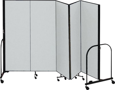 Screenflex® 6H Grey Portable Room Dividers
