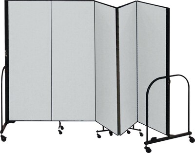 Screenflex® 6H Grey Portable Room Dividers