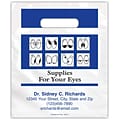 Medical Arts Press® Eye Care Personalized Small 2-Color Supply Bags; Supplies For Your Eyes