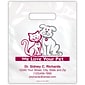 Medical Arts Press® Veterinary Personalized Small 2-Color Supply Bags; 7-1/2x9", Cat/Dog, We Love Your Pet, 100 Bags, (53279)