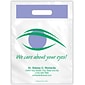 Medical Arts Press® Eye Care Personalized Large 2-Color Supply Bags; 9 x 13", We Care About Your Eyes, 100 Bags, (53785)