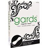 Gards® Maxi Pads #4 Box Size, 250/CS