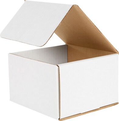 Quill Brand® Crushproof Mailers, 4 x 6x 6, White, 100/Bundle (62-060604)