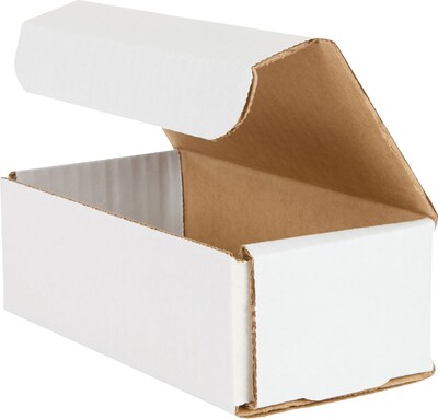 Quill Brand® Crushproof Mailers, 6 x 3 x 2, White, 100/Bundle (62-060302)