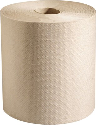 Marcal PRO™ Hardwound Roll Paper Towels, 1-Ply, Hardwound Paper Towel Roll, Natural, 6/Carton (P728N)