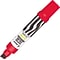Pilot Super Color Jumbo Permanent Marker, Chisel Tip, Red (45300)