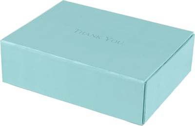 Great Papers® Bella Blue Foil Thank You Cards, 20/Pack