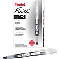 Pentel Finito Porous Point Pens, Extra-Fine, Black Ink, Dozen (SD98A)