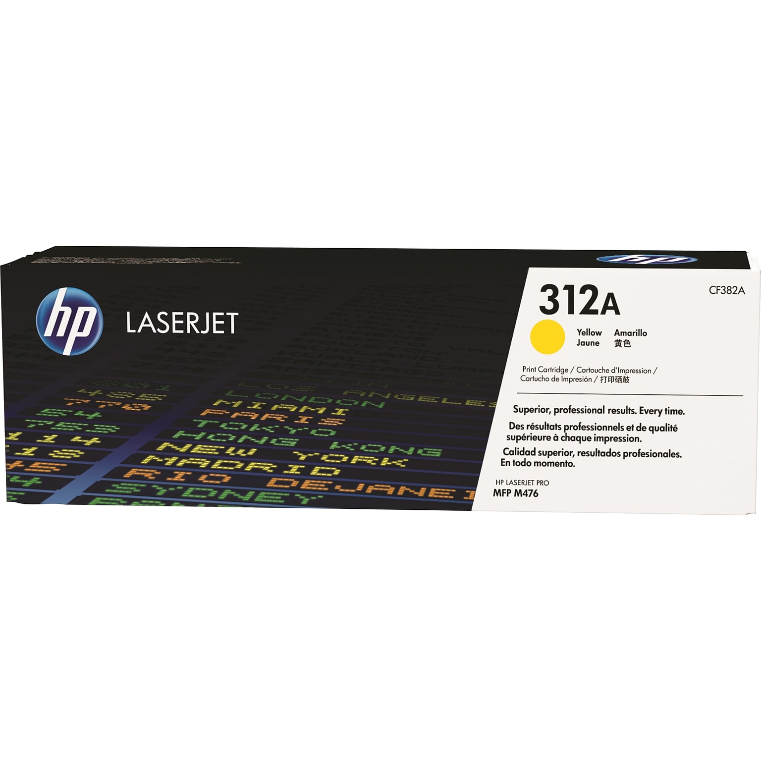 HP 312 Yellow Standard Yield Toner Cartridge   (CF382A)