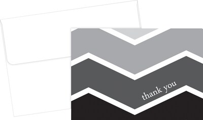 Great Papers® Ombre Chevron Thank You Cards, 50/Pack