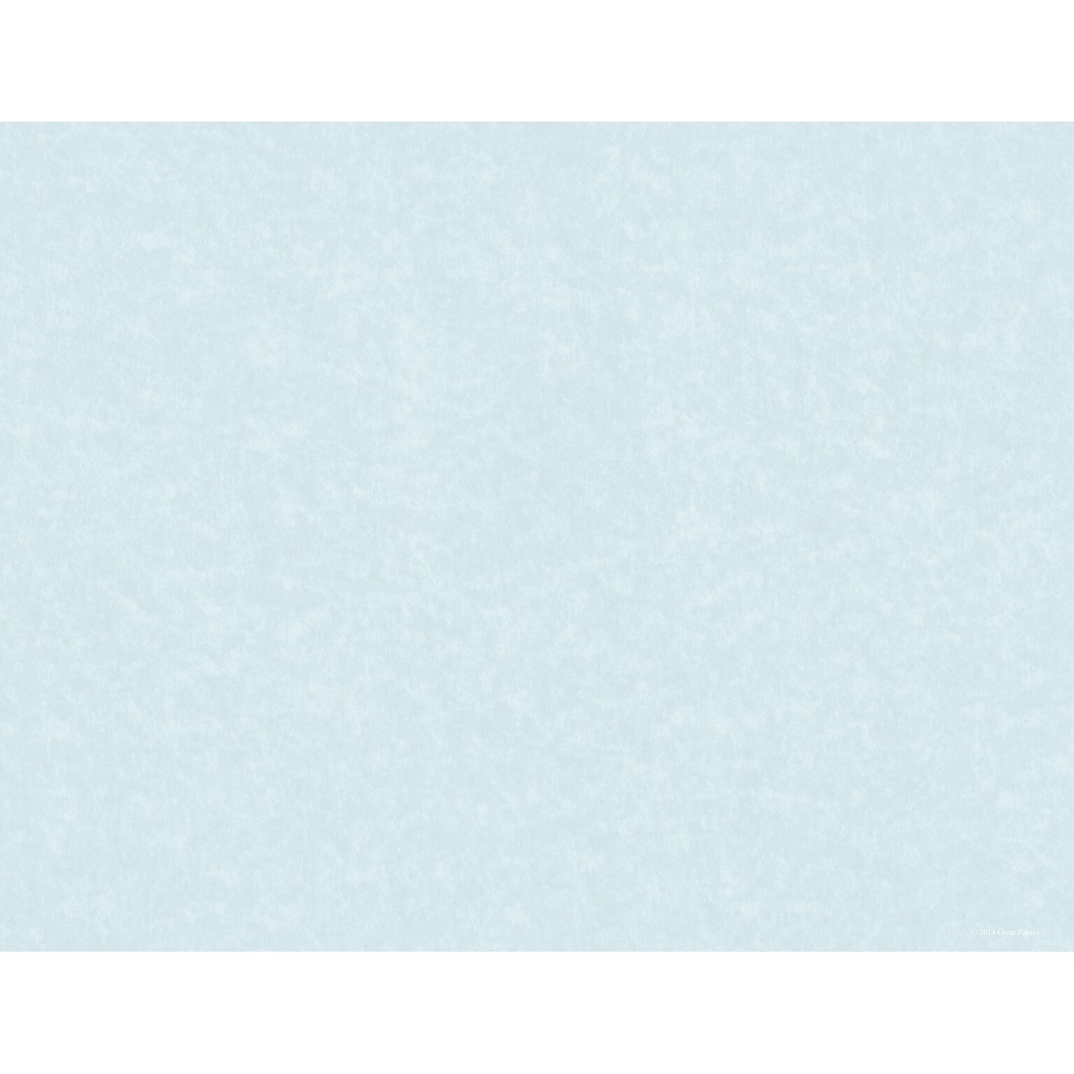 Great Papers® Blue Faux-Parchment Certificate, 50/Pack