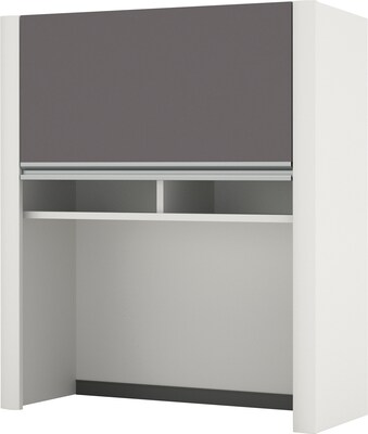 Bestar® Connexion Collection in Sandstone and Slate; Hutch for Lateral File