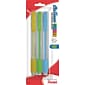 Pentel Clic Stick Erasers, Assorted Colors, 3/Pack (ZE23BP3M)