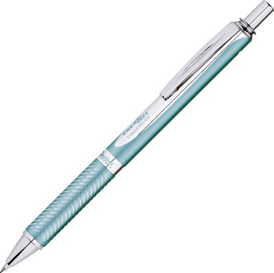 Pentel Alloy RT Liquid Gel Ink Retractable Pen, Medium Point, Black Ink (BL407LSBPA)