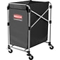 Rubbermaid® Collapsible X-Cart, 4 Bushel, Black (1881749)