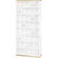 Datum ThinStak® Open Shelf File; 36"W, 2" Base & 1" Top, Bone White, Base Only