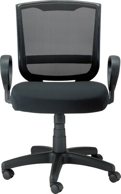 Raynor Eurotech Fabric/Mesh Maze Task Chair, Black