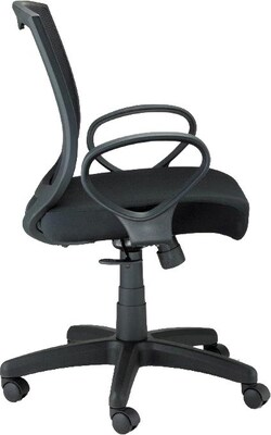 Raynor Eurotech Fabric/Mesh Maze Task Chair, Black