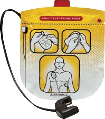 Defibtech Lifeline VIEW Adult Defibrillation Pads, 1 Pair (DDP 2001)
