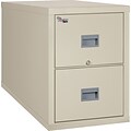 FireKing Patriot 2-Drawer Vertical File Cabinet, Legal, Putty, 20 13/16W (2P2131CPAI)