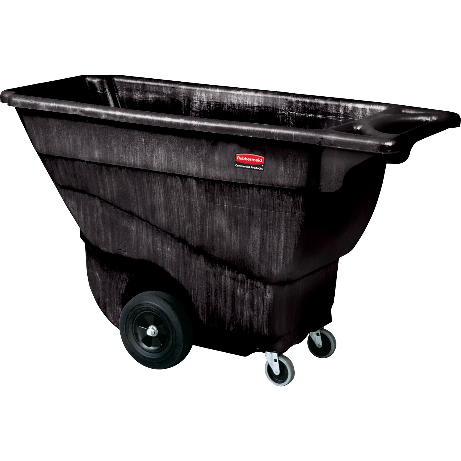 Rubbermaid® Commercial Structural Foam Tilt Truck, 850 lbs. Capaity, Black, Each (RCP 9T14 BLA)