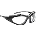 Bouton® Optical Safety Goggles, Fuselage, Blk Frame, Clr Lens w/Antifog/Anti-scratch Coat (250-50-04