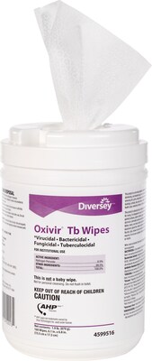 Diversey™ Oxivir® TB Disinfectant Cleaner Wipes, 160 Wipes/Pk