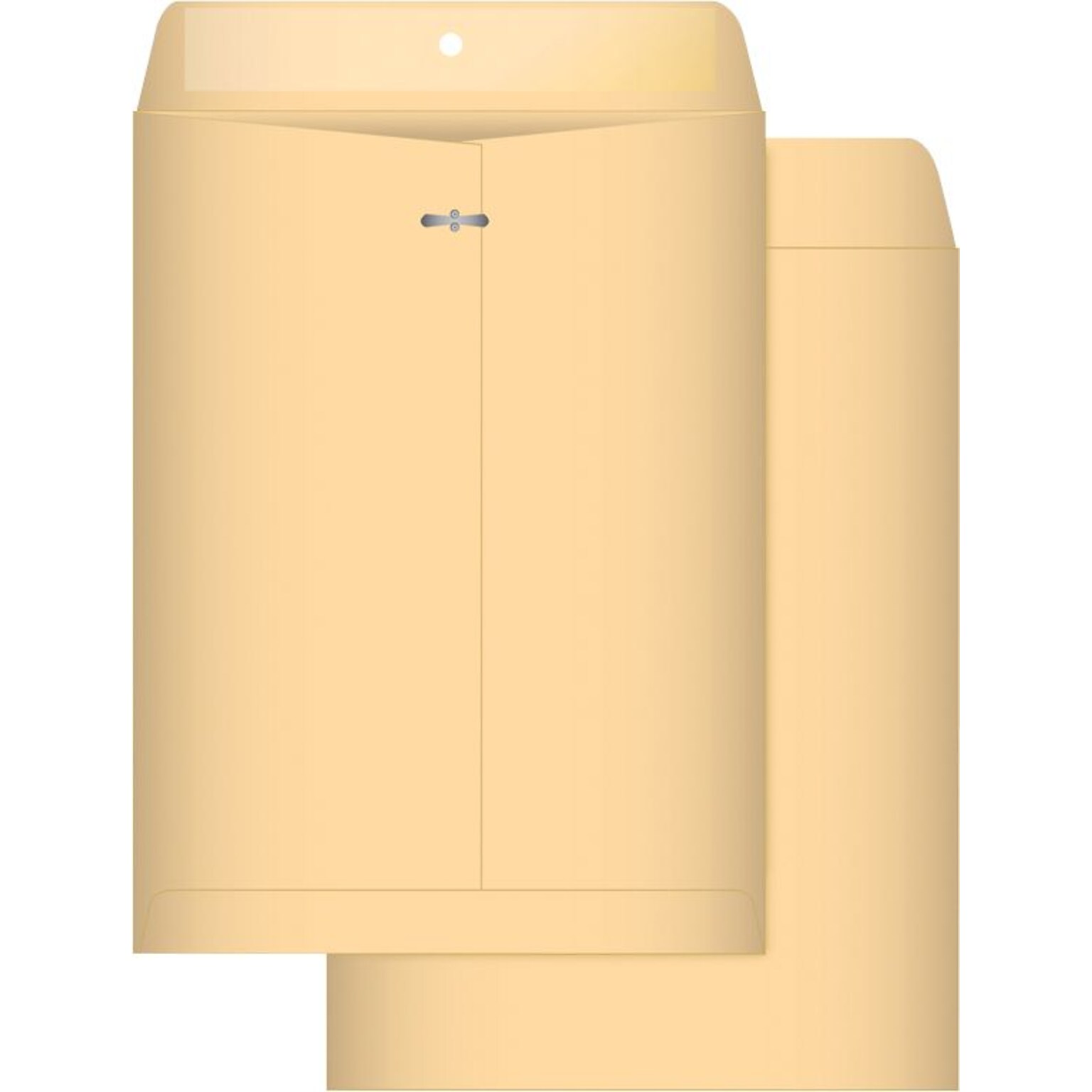 Quill Brand® 100/Box Clasp Catalog Envelope, 9 x 12, Manila (CL912)