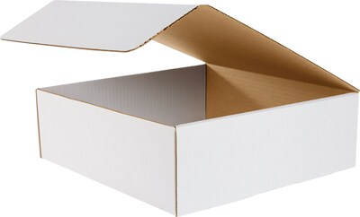 12.75 x 12.13 x 3.88 Crushproof Mailers, White, 25/BD (62-121203)