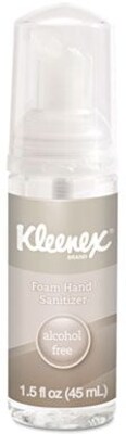 Kleenex® Instant Alcohol-Free Foaming Hand Sanitizer, 1.5oz., (KIM34136EA)