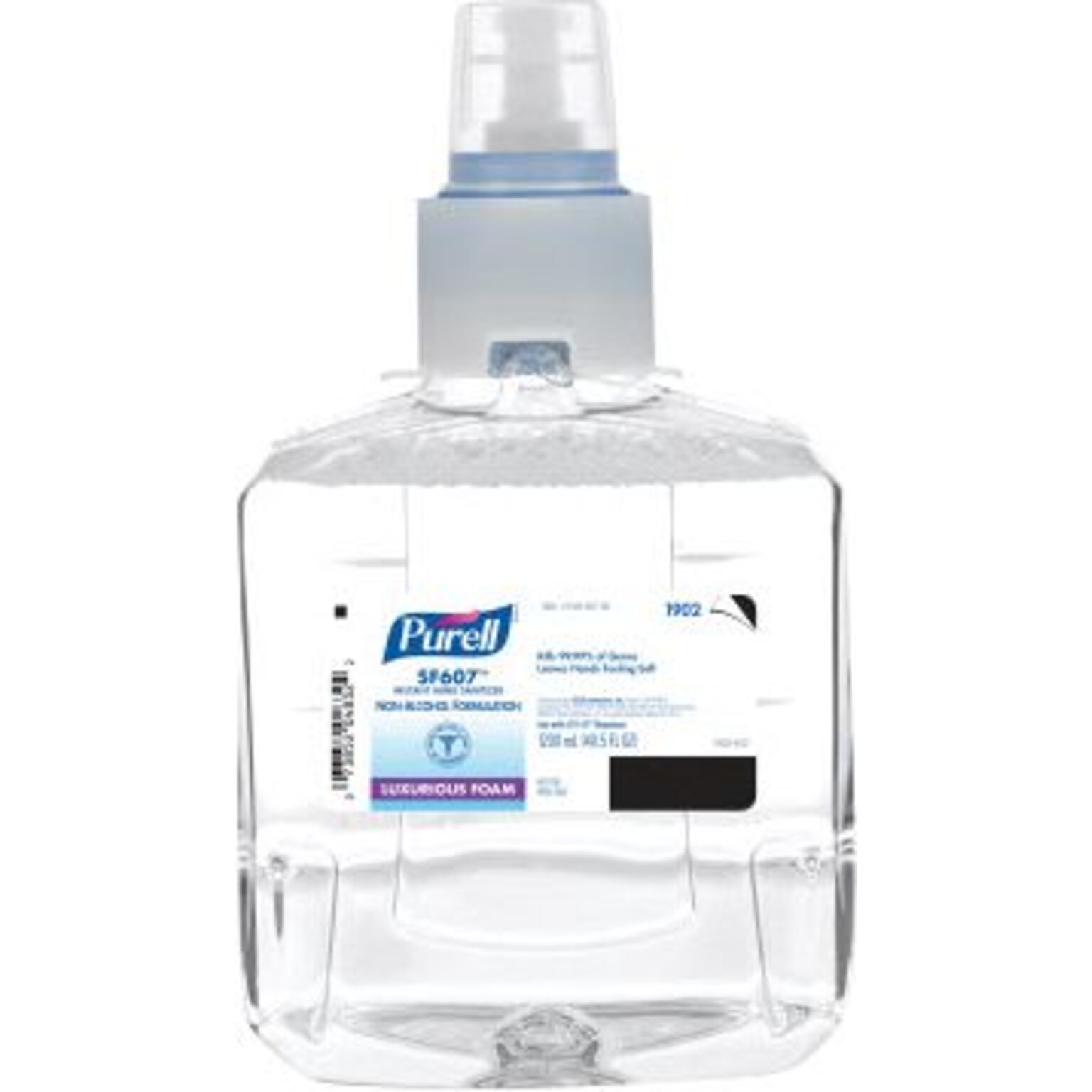 Commercial Dispensing PURELL SF607™ Hand Sanitizer Refill for LTX-12 Disp, 1200 mL, 2/CT (1902-02)