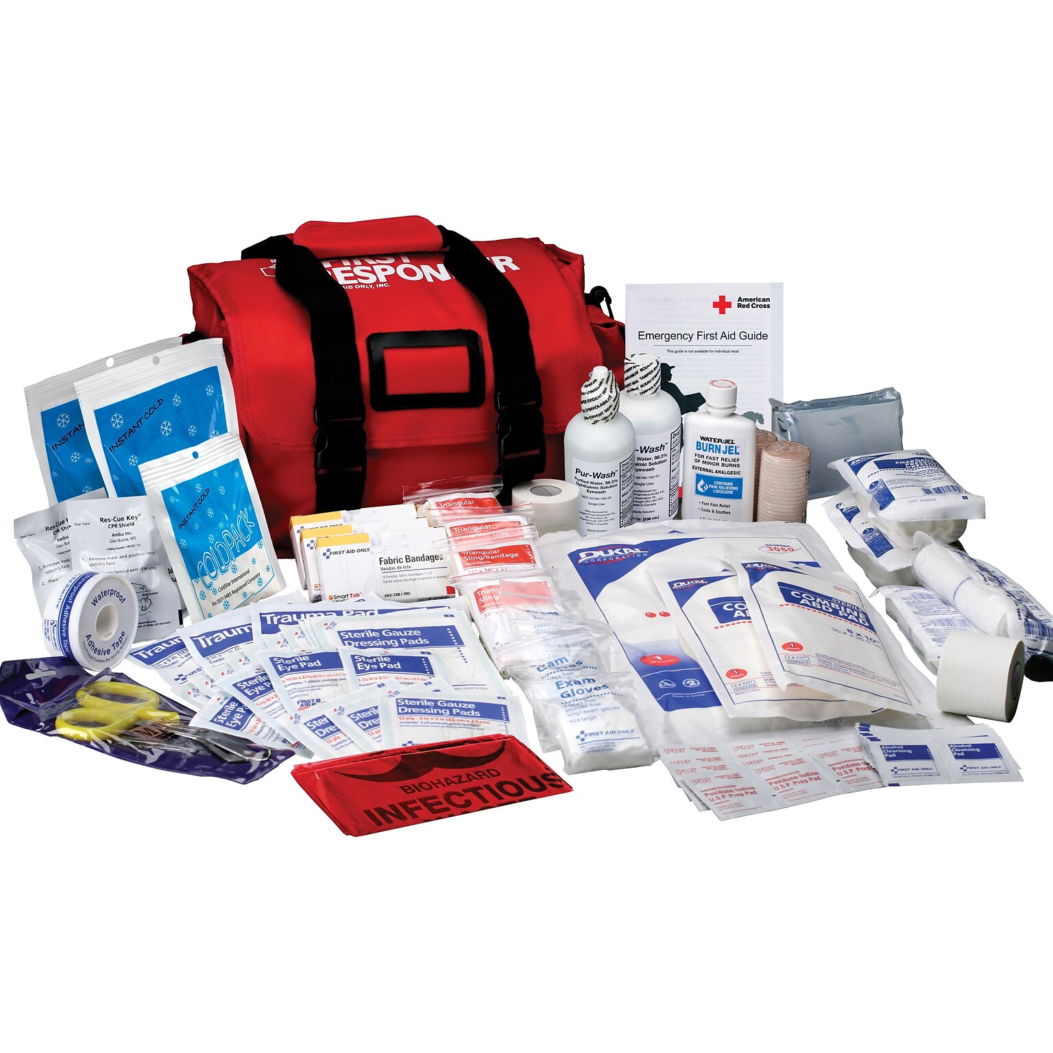 First Aid Only Large 158-Piece 25-Person Emergency Preparedness Kit (520-FR)