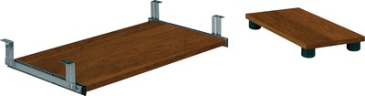 Bestar® Embassy Collection Keyboard Shelf and CPU Platform, Tuscany Brown (60830-2163)