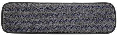 Rubbermaid Commercial Products HYGEN 18 Microfiber Mop Pad, Grey (1863895)