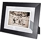 Natico Silver/Black Infinity Floating Frame, 4" x 6"