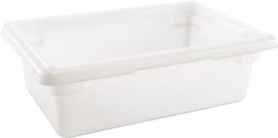 Rubbermaid® Food Storage Box, 3-1/2Gal., 6 High, White