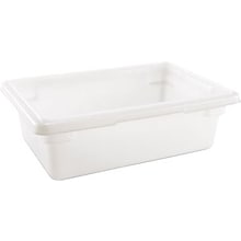 Rubbermaid® Food Storage Box, 3-1/2Gal., 6 High, White