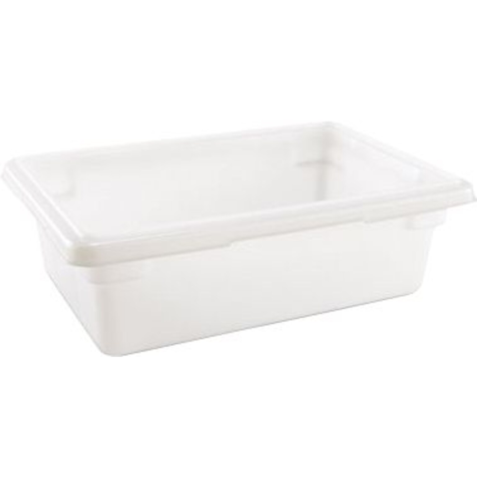 Rubbermaid® Food Storage Box, 3-1/2Gal., 6 High, White