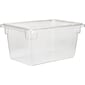 Rubbermaid® Clear Food/Tote Box, 5 Gallon